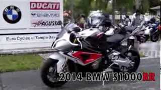 2014 BMW S1000RR Red amp Black at Euro Cycles of Tampa Bay [upl. by Akieluz]