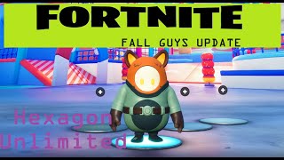 fall guys hexagon unlimited tutorial [upl. by Hammock]