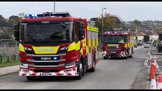 Dorset amp Wiltshire  Salisbury amp Wilton  Scania P280  On Blue Lights and Siren [upl. by Seligmann266]