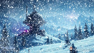 Relaxing Snowy Ambience  The Outer Reach  Snowstorm Sounds 1 [upl. by Thgirw]