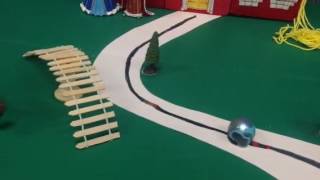 Ozobot Vacation thru the forest [upl. by Keldon]