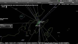 IVAO ATC LIVE PHILIPPINES [upl. by Akihsar]