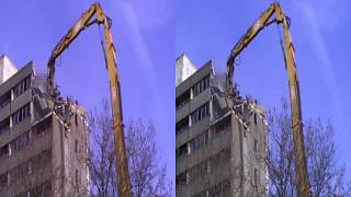 Ferrier Estate in 3D  Demolition of Standish House [upl. by Kowal]