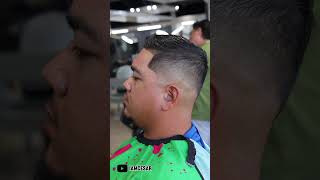 Fine hair or coarse hair we gotta adapt to every hair type 💈🔥 barberlife barber [upl. by Aicenad]