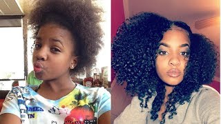 Kashia Jabres Natural Hair HAIR JOURNEY 😍 [upl. by Woodrow]