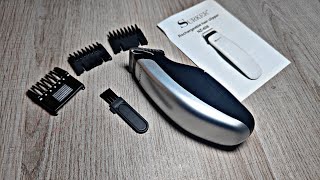 Surker NZ608 Mini Electric Beard Hair Trimmer Review [upl. by Ahtennek]