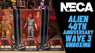 NECA Alien 40th Anniversary Wave 3 Unboxing [upl. by Manoop]