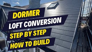 Dormer Loft Conversion Step by Step [upl. by Yrrag]