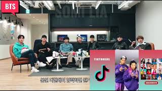 BTS REACCIONA A TIK TOK TENDENCIAS [upl. by Osmen]