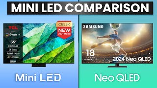 MINI LED TV Comparison  TCL C855K vs Samsung QN95D [upl. by Siwel687]