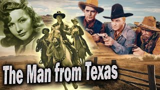 The Man from Texas I Cowboy Western Action Movie I James Craig Lynn Bari Cine classic show 2024 [upl. by Akirre]