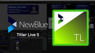 NewBlue Titler Live 5 Live Graphics and Data Visualization for Every Market [upl. by Birkett70]