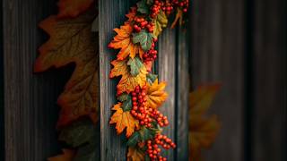 Fall Wreath Decoration for Inspiration fall wreaths diycrafts DreamScreenAI [upl. by Nivrae]