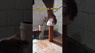 water purifier pre filter change satisfying yt trending viralvideo shorts [upl. by Terri183]