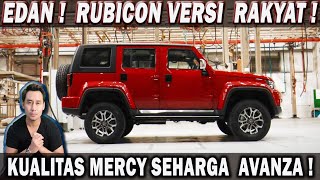 EDAN Rubicon Versi Rakyat Kualitas Mercy Harga Avanza [upl. by Vanthe]