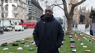 Idris Elba launches knife crime campaign [upl. by Ahsemaj]