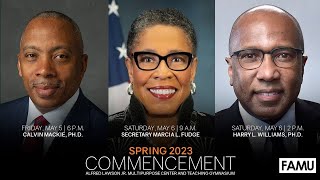 FAMU 2023 SPRING COMMENCEMENT US Department of HUD Secretary Marcia Fudge [upl. by Gerard]