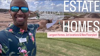 Calusa Country Club Estate Homes Largest homes available New Plan amp 1st locations [upl. by Angela]