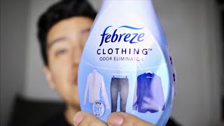 Febreze Clothing Odor Eliminator Smells 🥳 [upl. by Ilysa520]