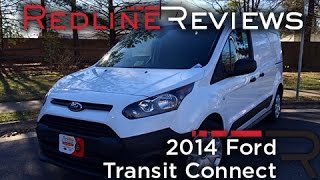 2014 Ford Transit Connect Review Walkaround Exhaust amp Test Drive [upl. by Aeslehs]