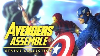 Avengers Assemble Statue Collection [upl. by Aerdnwahs112]