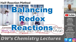 CHEM 1411 Balancing Redox Reactions and Batteries Corrosion and Electroplating 2024 [upl. by Yecrad273]