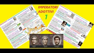 ✅14 RIASSUNTO IMPERATORI ADOTTIVI parte1 NERVA TRAIANO ADRIANO Storia 2° superiore [upl. by Elynad703]