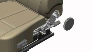 Auto Seat Release Mechanism DesignAssembly Instruction [upl. by Yankee217]