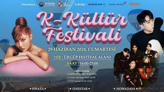 KKÜLTÜR FESTİVALİ  NEVŞEHİR KPOP KONSER [upl. by Erolyat96]