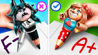 Relooking Extrême des Intellos Miss Delight VS Miss Circle Paper Education VS Poppy Playtime 3 [upl. by Tselec67]