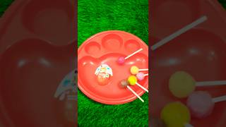 Lollipop candy and kinder joy viral trending shorts youtubeshorts ytshortsvideo shortsfeed [upl. by Dduj988]