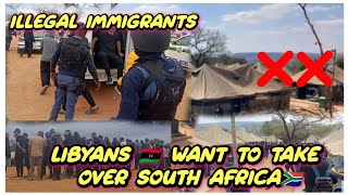 illegl military base95 libyans arrested in South Africa 🇿🇦 for operating an illegl military base [upl. by Atig]