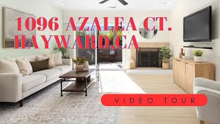 1096 Azalea Ct Hayward Townhome  VIDEO TOUR [upl. by Annaitat754]