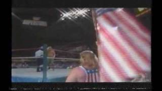 Hacksaw Jim Duggan USA Music Video [upl. by Annaoj]