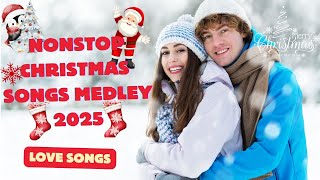 ✨ROMANTIC Christmas Playlist for Couples With Lyrics🌲 Nonstop Christmas Songs Medley 2025 [upl. by Ajile]