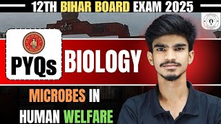 Biology Class 12 Chapter 10 Objective Bihar Board  मानव कल्याण में सूक्ष्मजीव  Chapter 10 PYQ [upl. by Nanete]