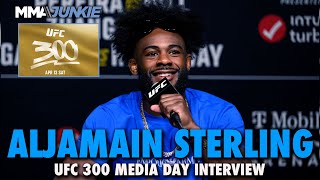 Aljamain Sterling Doesnt Rule Out Title Shot With Successful Featherweight Debut  UFC 300 [upl. by Kenneth341]