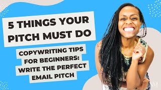 copywriting advice  5 Copywriting Tips for Beginners [upl. by Valonia]