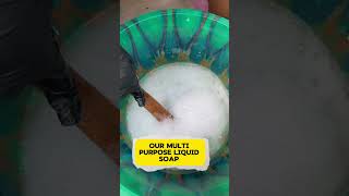 How I mixed my multi purpose liquid soap for my client handwork [upl. by Alemac]