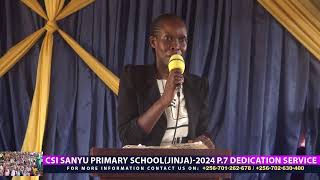 CSIM SANYU SCHOOL DEDICATION OF PRIMARY SEVEN STUDENTS [upl. by Beilul]