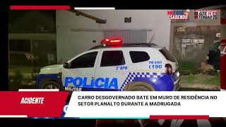 CARRO INVADE RESIDENCIA [upl. by Piegari]