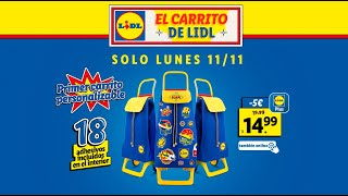 🟡🔵🔴 EL CARRITO DE LIDL 🟡🔵🔴  UN PRODUCTO DE LA MOLERÍA DE LIDL [upl. by Annahc698]