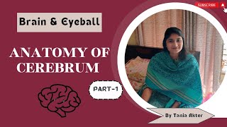 Anatomy of Cerebrum Part 1  Bangla Demonstration of Cerebrum  Viscera of Cerebrum  Cerebrum Demo [upl. by Darcee]