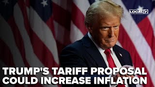 Trumps tariff proposal could increase inflation economists warn [upl. by Ruder]