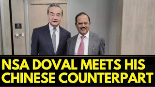 NSA Ajit Doval amp Chinese Counterpart Wang Yi Meet In Russia Vow To Rebuild IndiaChina Ties  News18 [upl. by Alhan458]