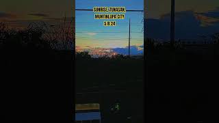 SUNRISE TUNASAN MUNTINLUPA CITY 5824 shortfeed shortsfeed shortsvideo shortsviral sunrise [upl. by Nnylav]