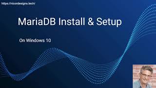 13 MariaDB Installation and Setup in Windows 10 [upl. by Llewellyn191]