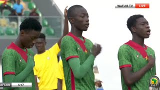 Ghana vs Burkina Faso U17 12 WAFU B U17 Semifinal 2024 [upl. by Sirak81]