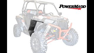 Polaris RZR XP Fender Flare Extension Install  62003  by PowerMadd [upl. by Casmey]