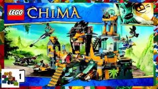 LEGO instructions  Chima  70010  The Lion Chi Temple Book 1 [upl. by Steward]